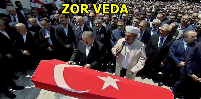 Destici ağabeyini böyle uğurladı...