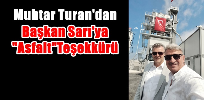 Asfalt Şantiyesinin açılışında biraraya geldiler...