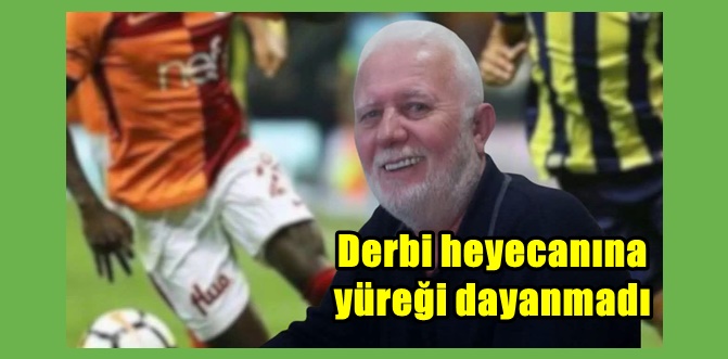 Maç izlerken kalp krizi geçirdi, öldü..!