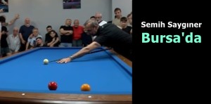 Sakaryalı bilardo şampiyonu Bursa'da salon açılışına katıldı